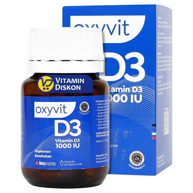 Happyfit- Oxyvit D3 1000 Iu | Vitamin D3