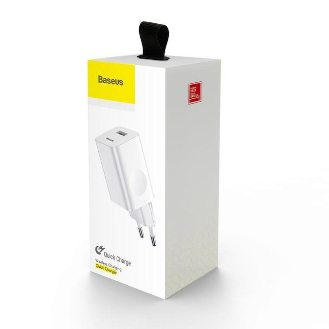 Baseus single usb charger 24w fast charging
