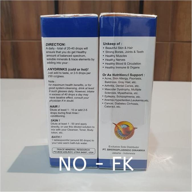 Excellent- Trace Mineral 1000 Drops Cmd 2 Oz 60Ml