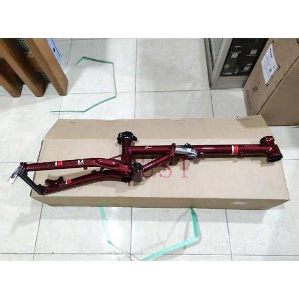 FOLDX ELEMENT Gust Disc Brake 16" Folding Bike Frame Set Seli Sepeda Lipat Alloy