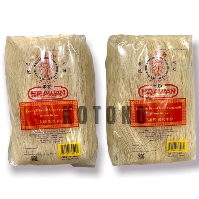 Bihun Beras Erawan Thailand / Erawan Brand Rice Vermicelli 500gr