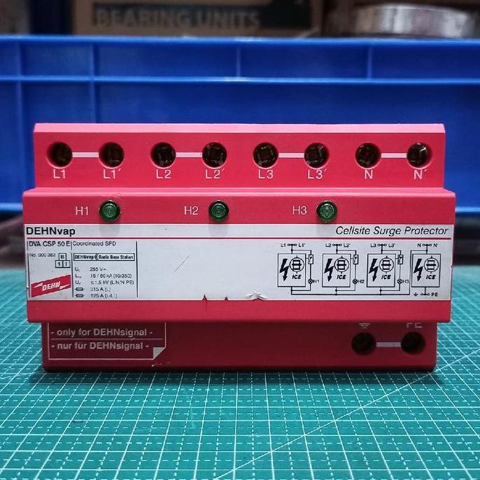 SURGE ARRESTER DEHNVAP DVA CSP 50 E 255 V ARESTER PROTECTOR DEHN DVA-CSP-50E READY