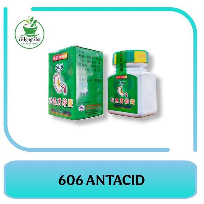 606 Antacid Tablets  Vall Boon Obat Lambung Maag Gastritis