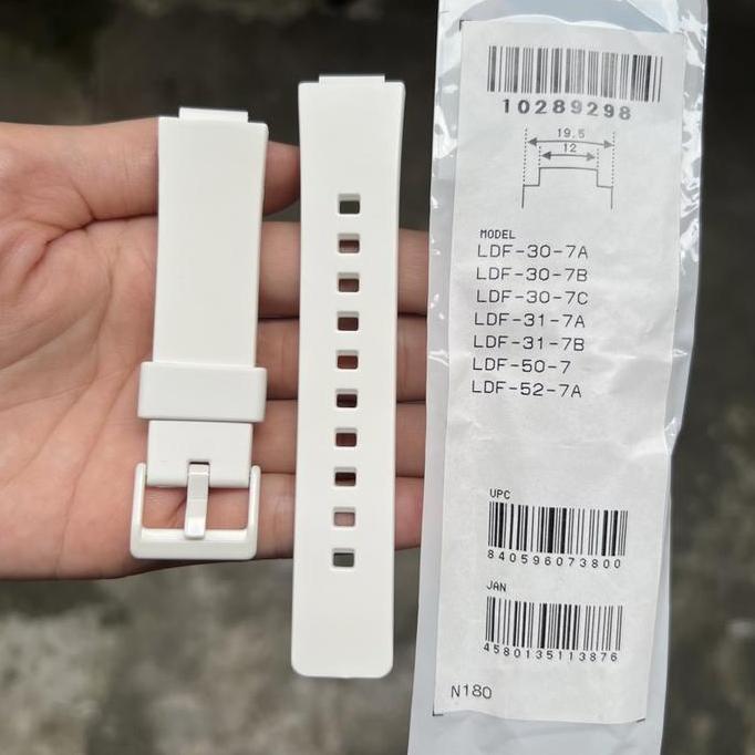 Strap tali jam tangan casio original LDF-30 7A LDF-50 7 band LDF 30