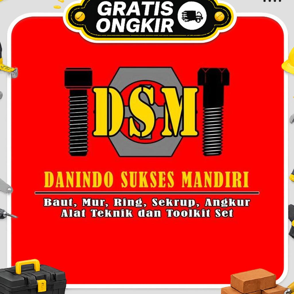 (1 Dus) Sekrup Gypsum / Drywall Screw / Sekrup Serbaguna / Skrup Hitam