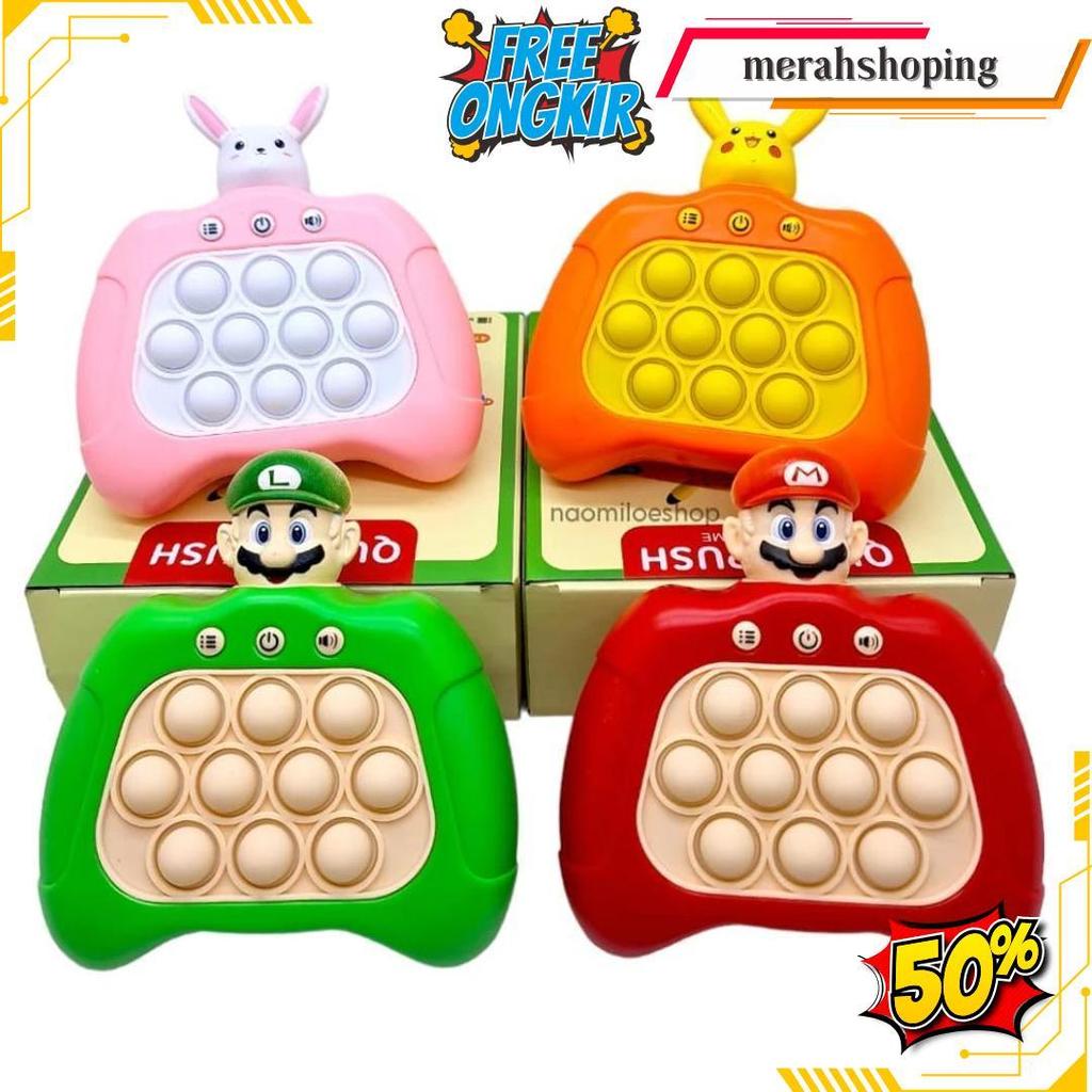 Mainan Pop It Elektronik Mainan Anak Game Pop It Elektrik Musik Puzzle Anak Sedang Hits