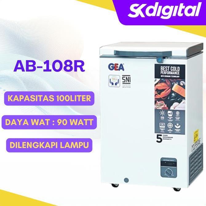 Chest Freezer GEA AB-108R Chest Freezer 100 Liter AB108R AB 108 R