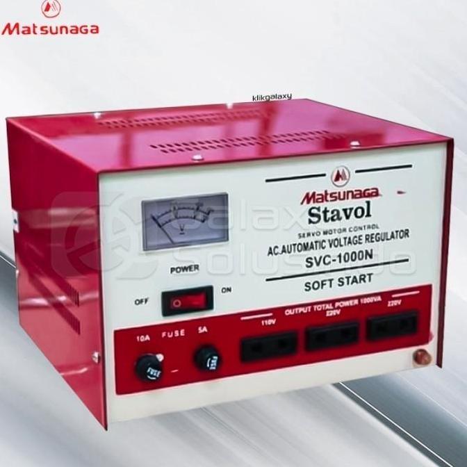 Matsunaga SVC-1000N 1000VA Stavolt Stabilizer