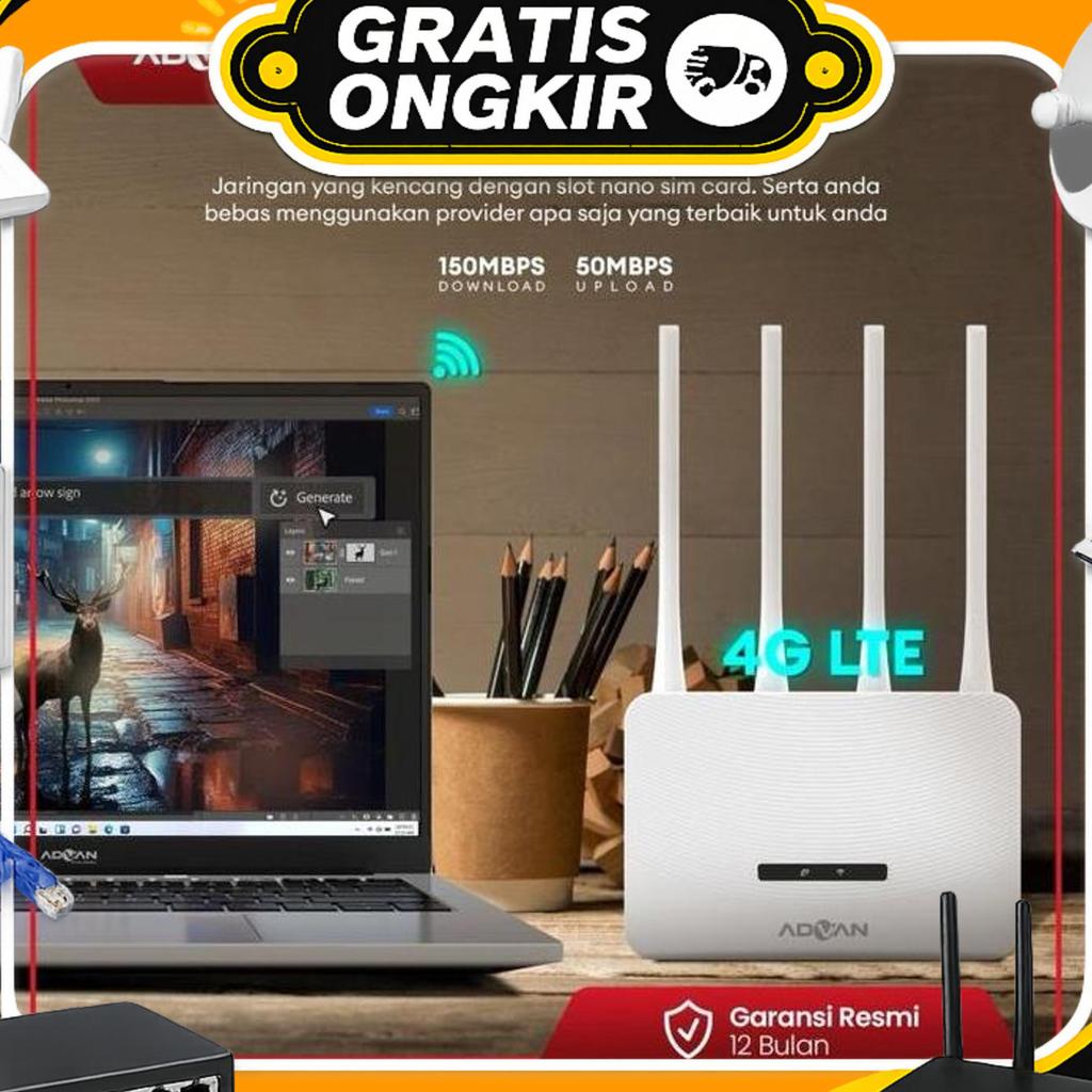 Telkomsel Orbit Star A2 Modem Wifi 4G High Speed Free Telkomsel 150Gb