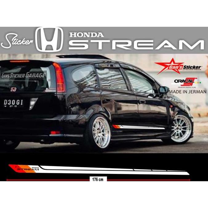 STICKER HONDA STREAM AKSESORIS HONDA STREAM TERBARU