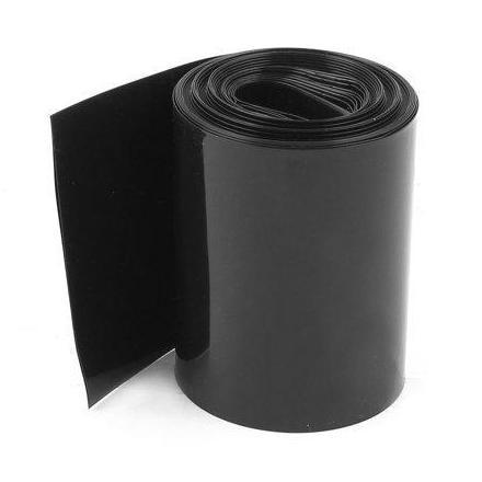 50CM PLASTIK BATERAI HEAT SHRINK TUBE LEBAR FLAT 43MM 4.3CM 26650 PVC BATTERY WRAP PEMBUNGKUS BATERA
