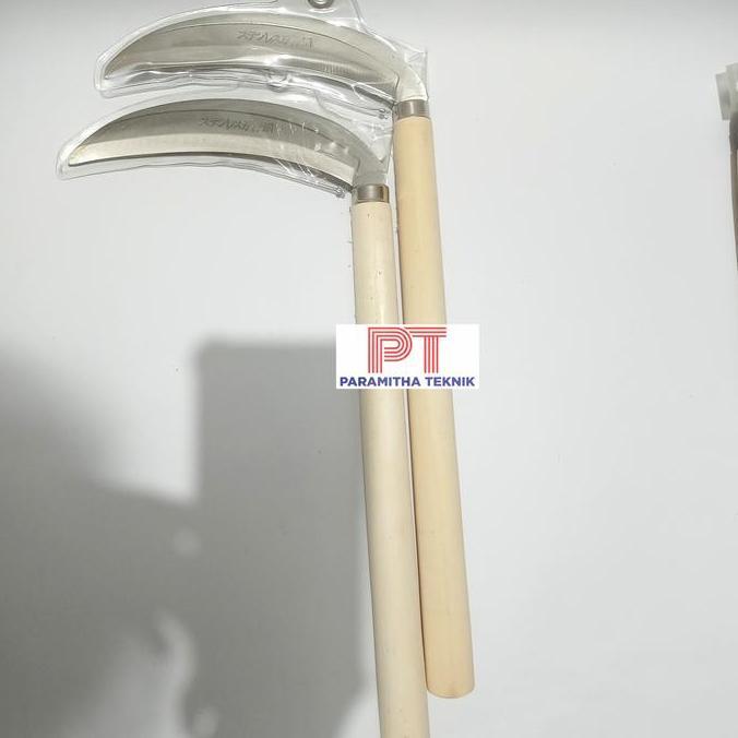 Sabit arit baja buatan Jepang / pisau arit sabit lengkung asli IMPORT