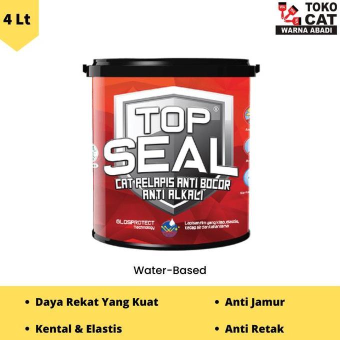 Cat Tembok Waterproofing Anti Bocor Top Seal 4 Liter