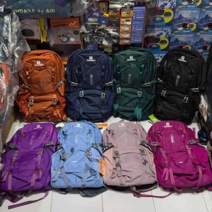 NEW CONSINA CAPERTEE 35 LITER TAS DAYPACK GUNUNG SKOLAH PRAMUKA ORI