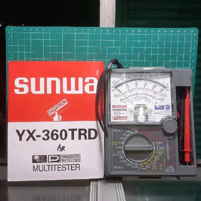 TERBARU - Avometer Multimeter Multitester Analog SUNWA YX360TRD