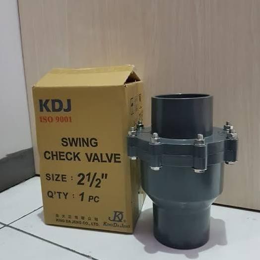 Check valve 2 1/2 inch KDJ Swing check valve Checkvalve 2,5 inch