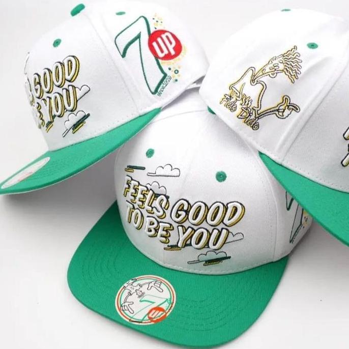 Topi Snapback Original Import 7up Baseball Cap Fashion Pria