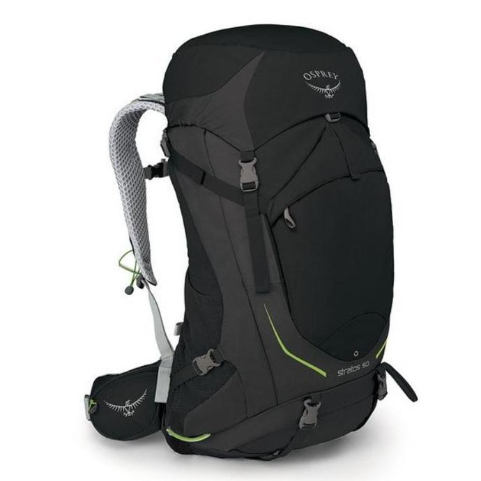 NEW OSPREY STRATOS 50 - BLACK // CARRIER OSPREY ORI