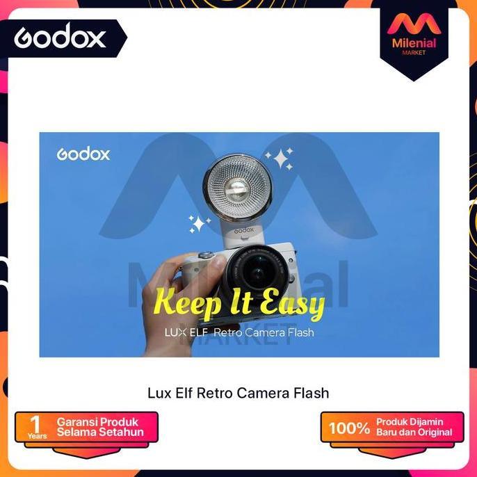 Godox Lux Elf Retro Camera Flash Godox Flash Kamera