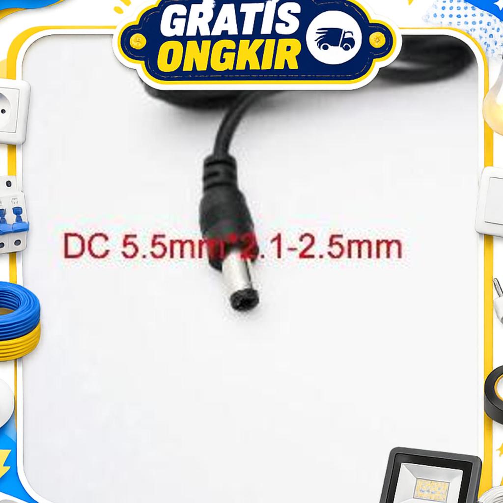 Adapter Model Ysm-1606 Dc 9V 1500Ma Jack Dc 5.5Mm X 2.1- 2.5Mm