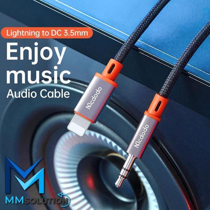 MCDODO CA-0780 Kabel AUX iPhone To DC 3.5MM Premium Audio Stereo