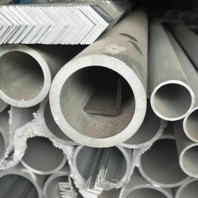 pipa aluminium 127mm tebal 6mm pipa dural alumunium