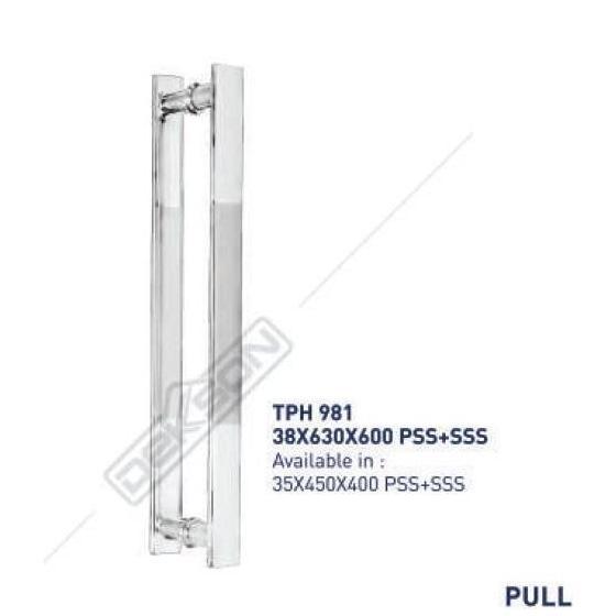 PULL HANDLE DEKKSON TPH 981 35X450X400MM PSS+SSS Pipa Oval Pipih 45 Cm