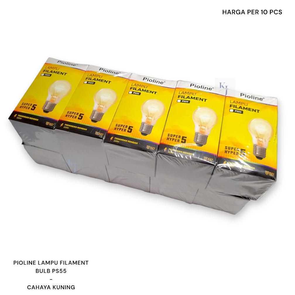 NEW Bohlam Pijar PIOLINE 5Watt 5 Watt Lampu Pijar PIOLINE 5W Super Hyper 5 - PS55 cocok untuk budida