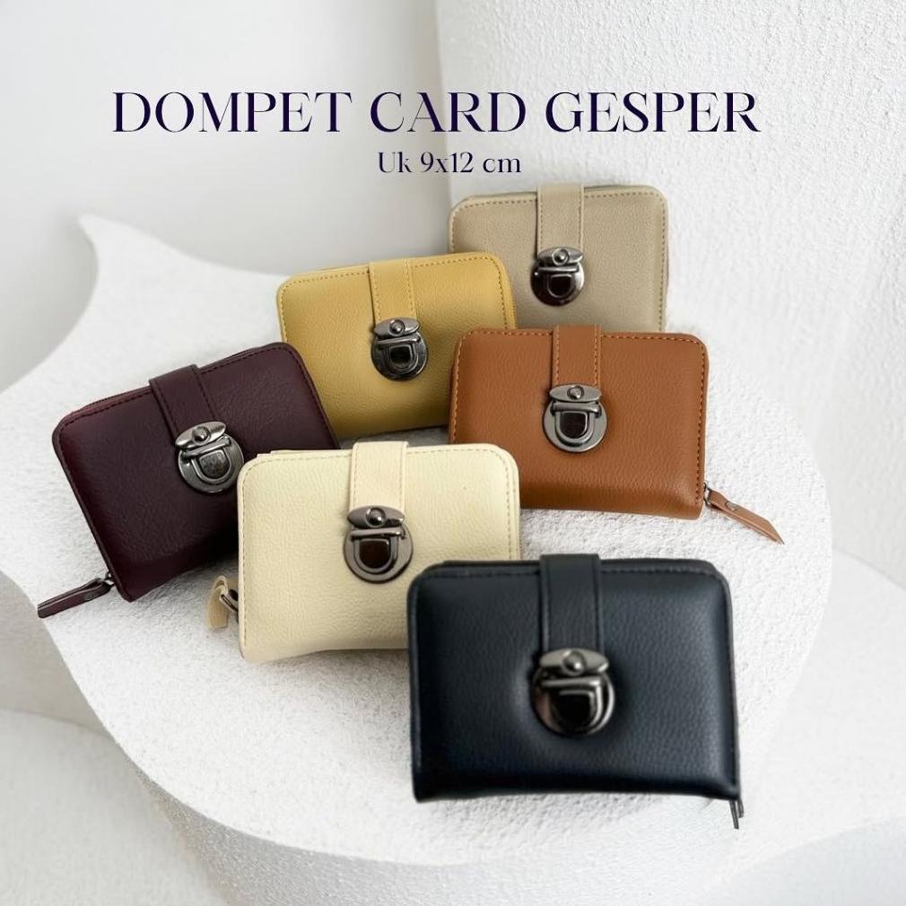 READY STOCK Dompet Wanita Lipat Elegan Bahan Cci Imitasi