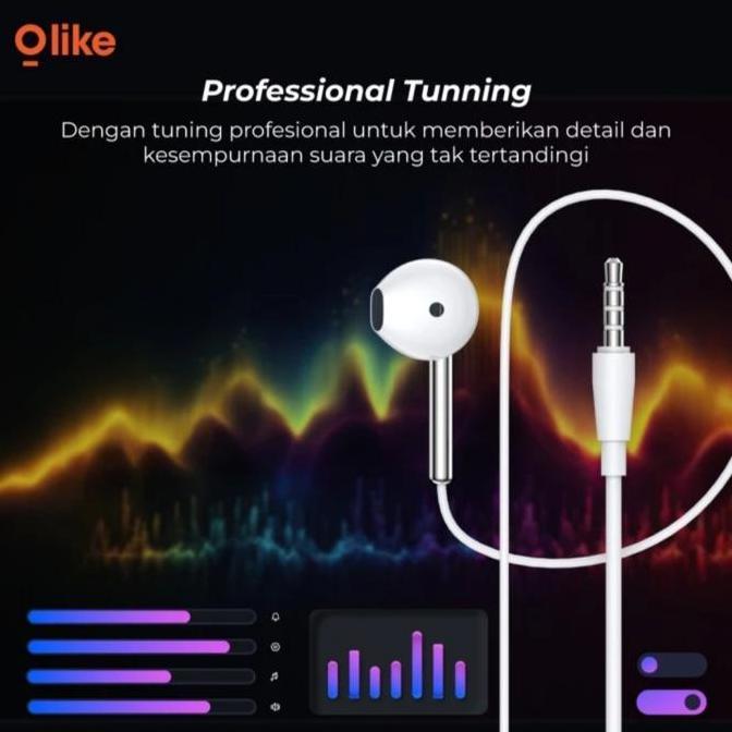 headset bass handsfree oase w5 original by oppo