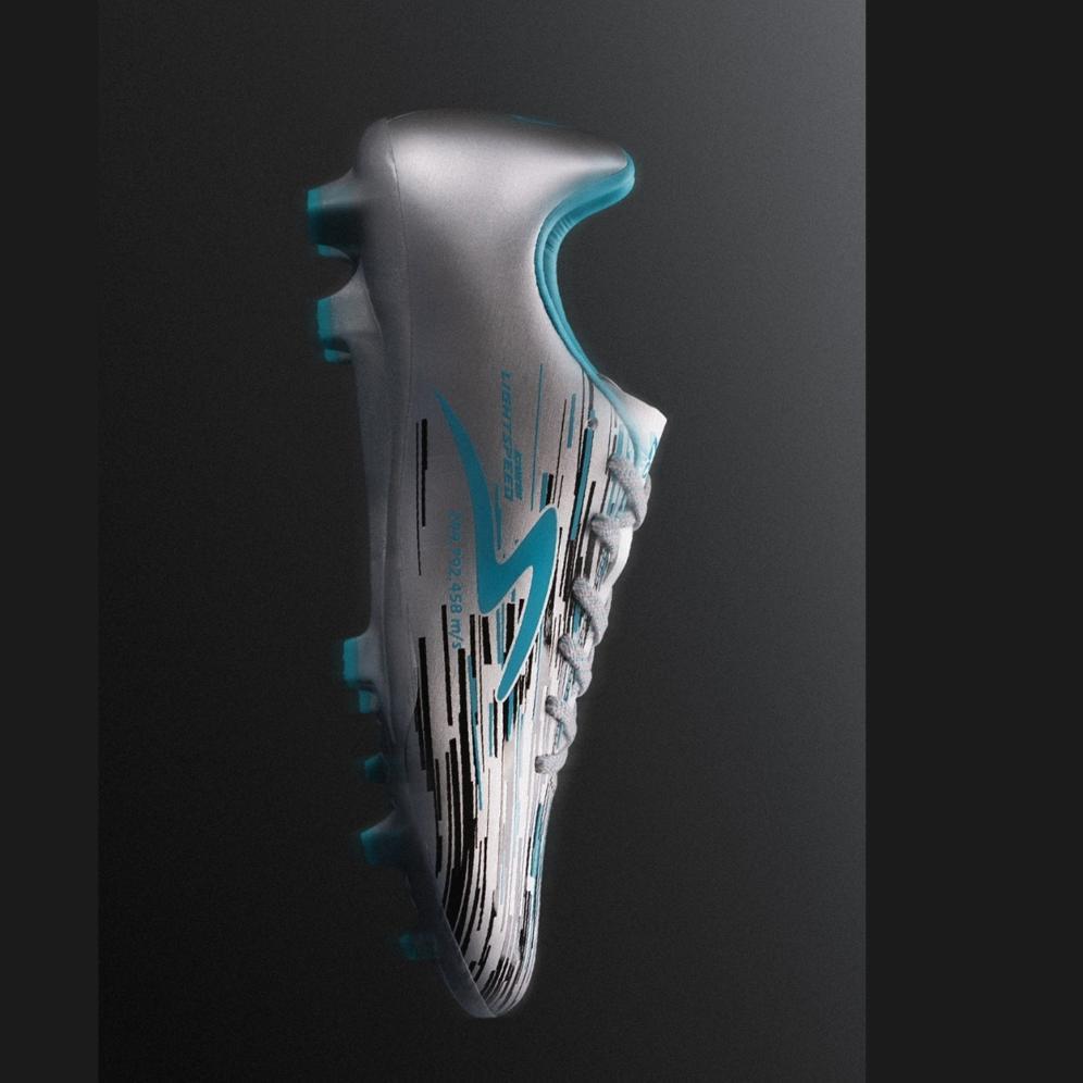ORIGINAL Sepatu BOLA Sepak Bola Specs LIGHTSPEED Reborn FG SILVER BLACK Original