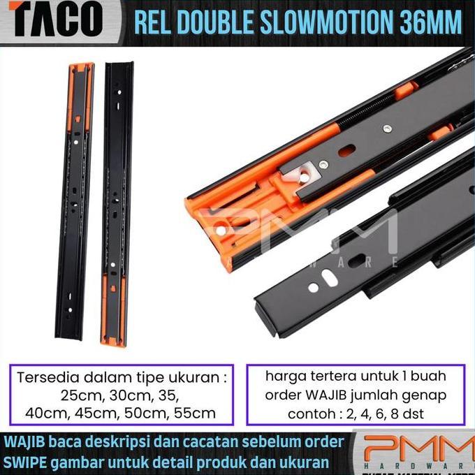 rel double slowmotion TACO | rel laci dobel track softclosing