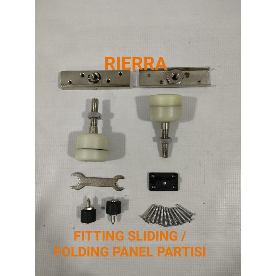 RIERRA WOODEN SLIDING FOLDING DOOR UNTUK PARTISI PINTU KAYU