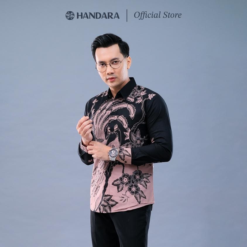 Promo Terbaru Batik Handara - Asmara Manyura Kemeja Pria Furing Erro