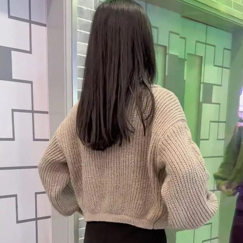 Bergaransi Joly Sweater Tali Depan Rajut Wanita - Sweater Rajut Wanita Dengan Tali Depan Elegan