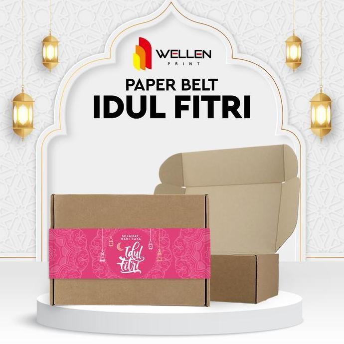 Paper Belt Lebaran / Sleeve / paperbelt Segel Hampers idul fitri