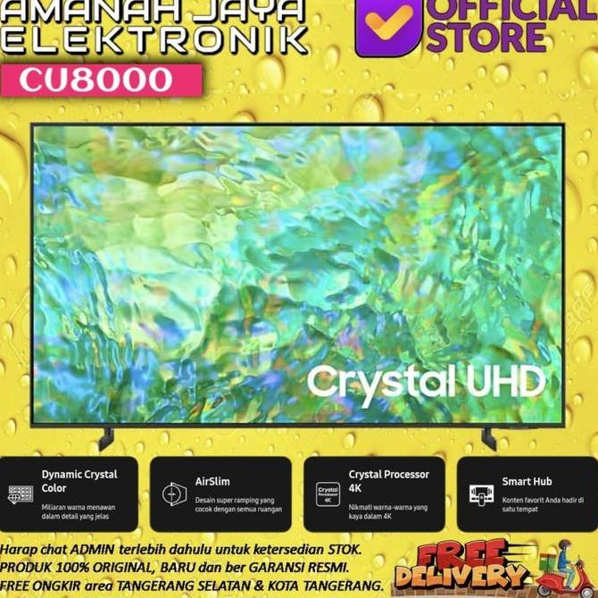 SAMSUNG UA43CU8000KXXD SMART TV 4K 43 inch | SAMSUNG 43CU8000 CU8000