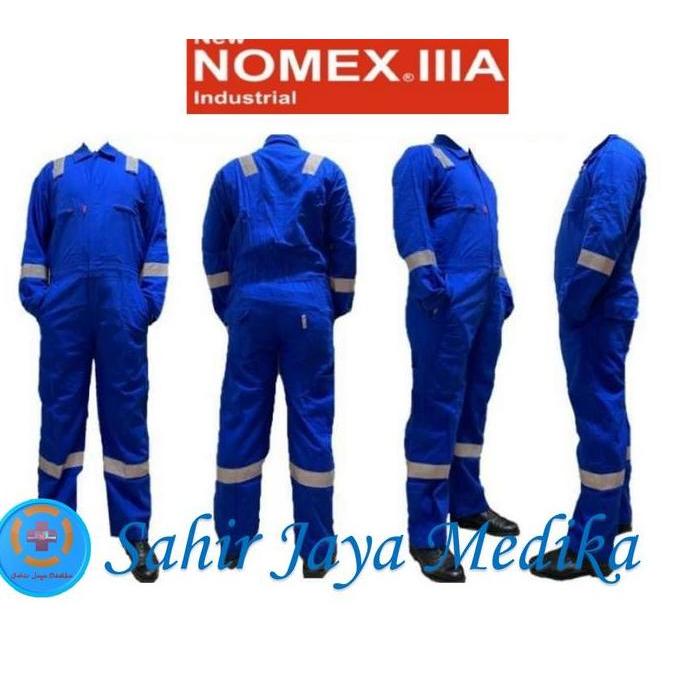 Murah Coverall Nomex 3A Original Wearpack Nomex Iiia Coverall Fire Retardant Original Safety Nomex