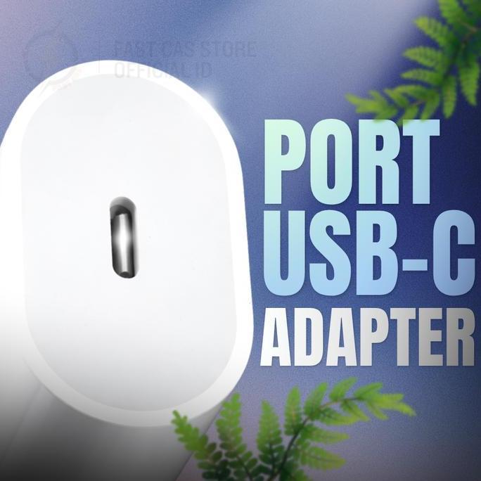 Promo Adapter Iphone Charger Original 20W Usb-C Fast Charging Power Adapter Mfi / Kepala Charger Gar