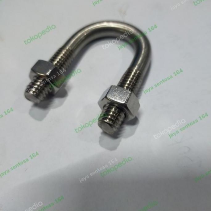 U BOLT 5/16 X 1" U BOLT STAINLESS SS304 + 2MUR FORSALE