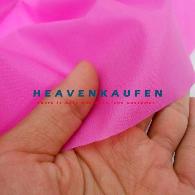 Kain Parasut Furing WP/Pelapis Warna Pink Merah Muda Harga Per Meter Untuk Furing Dalam Tas Furing J