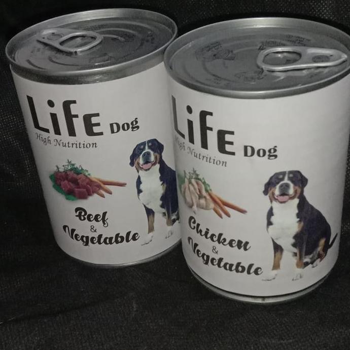 Life dog can/Makanan anjing life dog kaleng / Life Dog Kaleng 375gr
