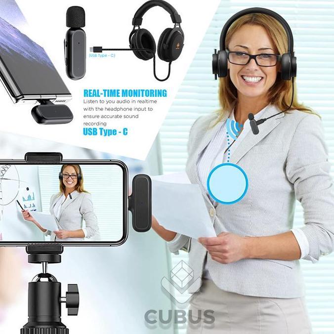COSTA True Dual TX Wireless Microphone Lavalier Clip On Monitoring Mikrofon