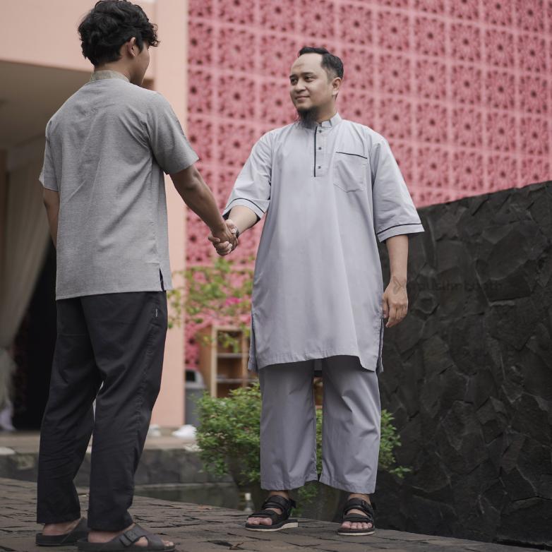 NEW FREE TASBIH+KOPYAH (JUMBO)  Setelan Koko pakistan M-3XL jumbo koko baju dan celana bigsize qmgs 