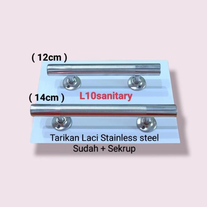TELPON Tarikan Laci STAINLESS STEEL / Tarikan Laci Tarikan Lemari Bulat Pipa
