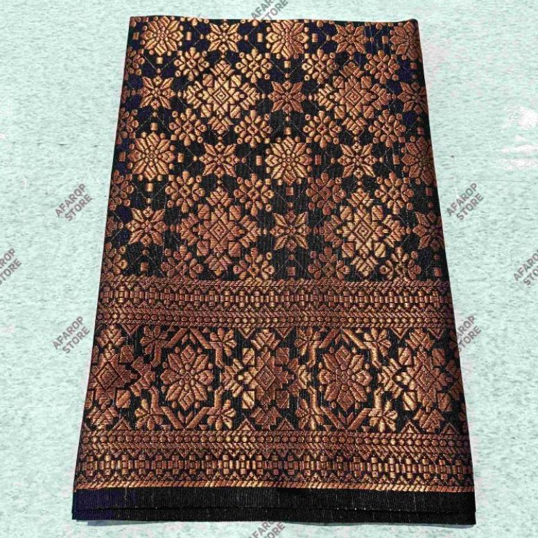 BIG PROMO Kain Songket Cowok Palembang Motif//Rumpak Cowok Motif Terbaru//Sarung Songket Cowok Lilit