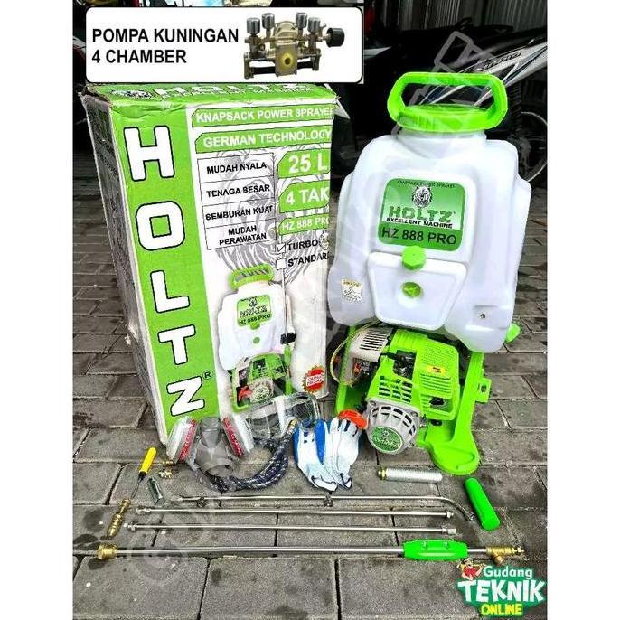 Knapsack Sprayer Tanoss TN777 2Tak 15 Liter Mesin Kabut Tanoss Knapsack Power Sprayer x Knapsack MAT