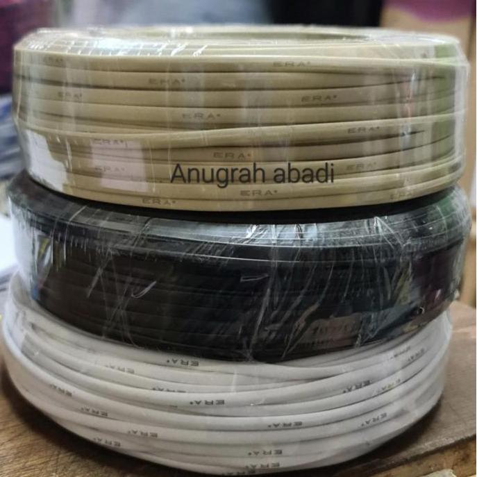 kabel telepon gepeng isi 4 / kabel konektor telepon / kabel roset /