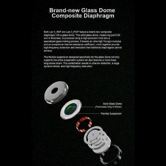 Sale Moondrop Lan Ii / Lan 2 / Lan2 - 10Mm Dynamic Driver In Ear Monitors / Iem