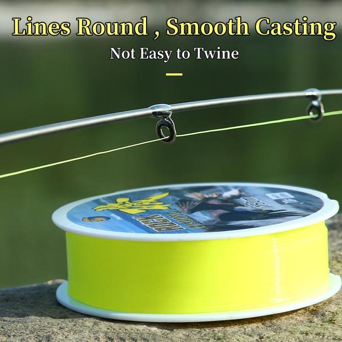 Bingolife Senar Pancing 150m Rock Fishing Line Bahan Nilon Daya Tahan Super Kuat Ikan Alat Laut (TER